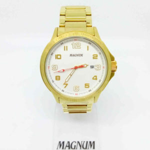 Relógio Magnum Unissex Dourado - Relojoaria e Ótica Suiça